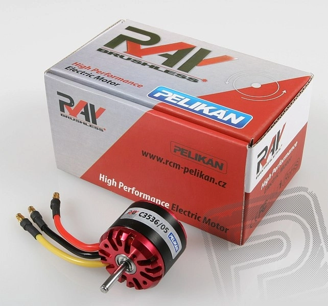 RAY C3536/05 outrunner brushless motor (5mm hřídel)