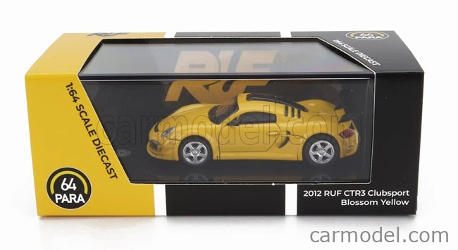 Paragon-models Porsche Gt Ruf Ctr3 Clubsport Lhd 2012 1:64 Žlutá