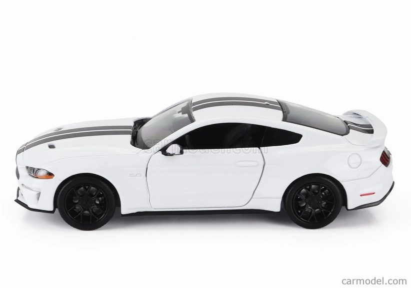 Motor-max Ford usa Mustang Gt Coupe 2018 1:24 Bílá Černá