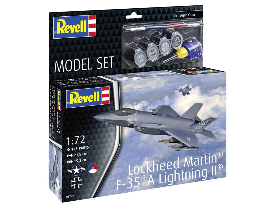 Revell Lockheed Martin F-35A Lightning II (1:72) (súprava)