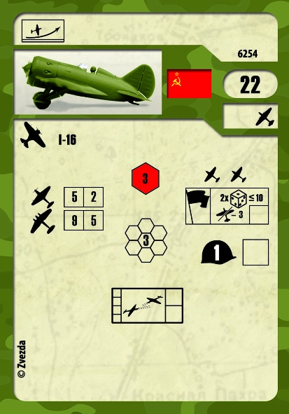 Zvezda Easy Kit Polikarpov I-16 (1:144)