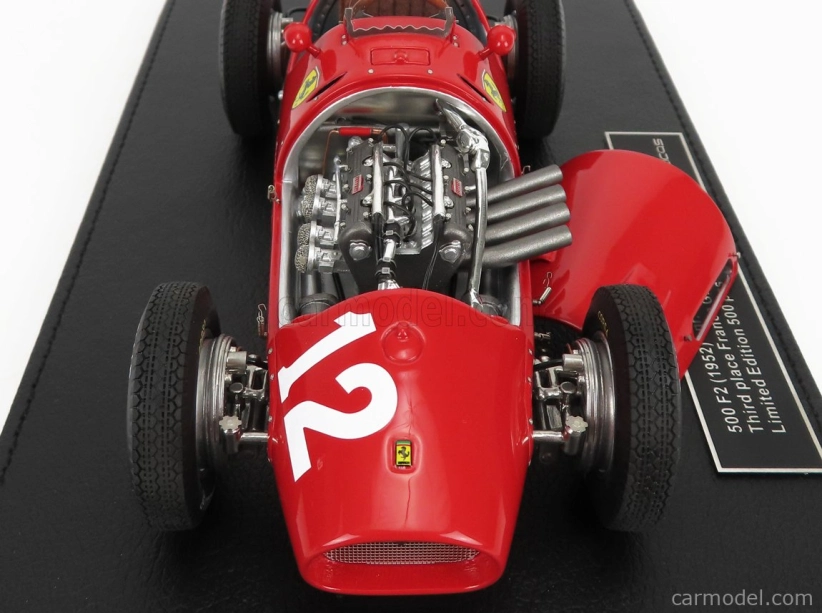 Gp-replicas Ferrari F1 500 F2 Scuderia Ferrari N 12 1:18, červená