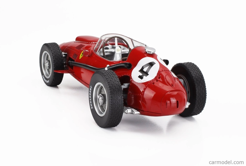 Cmr Ferrari F1  Dino 246 N 4 Winner French Gp Mike Hawthorn 1958 World Champion 1:18 Red
