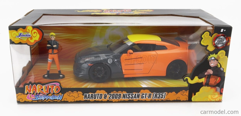 Jada Nissan Gt-r s postavičkou Naruta 2009 1:24