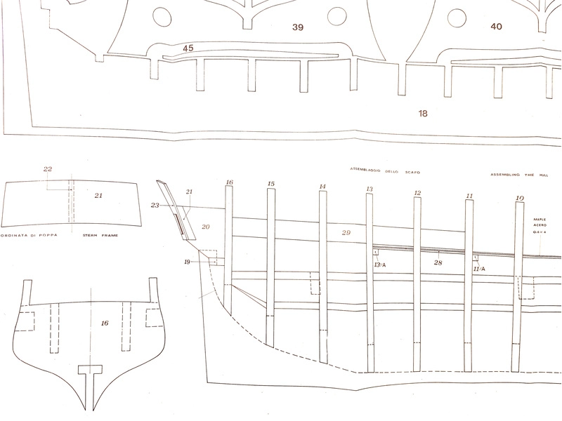 Mantua Model USS Constitution 1:98 kit