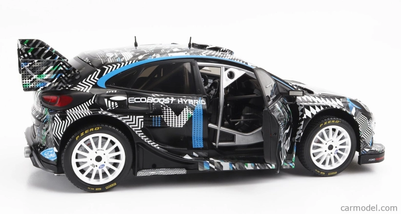 Solido Ford england Puma Rally1 N 0 Goodwood Festival Of Speed 2021 1:18 Black