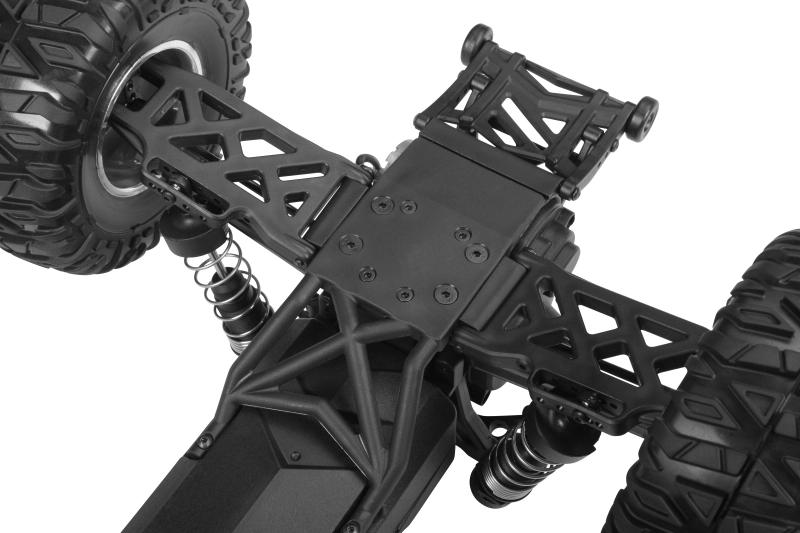 MOXOO SP - 1/10 Monster Truck 2WD - RTR - stejnosměrný motor + 50C 5400mAh Lipo + nabíječ