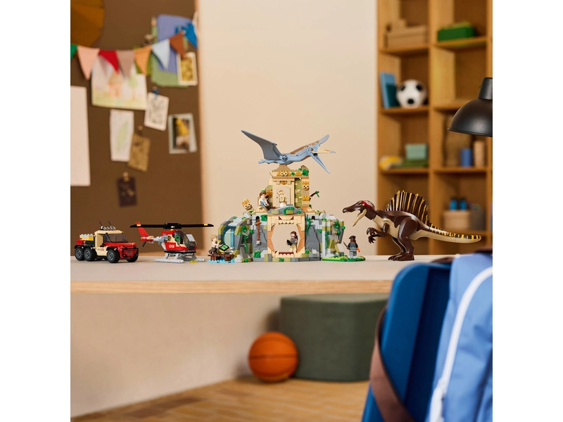 LEGO Jurský svet - Letecká misia so Spinosaurom a Quetzalcoatlom