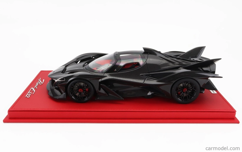 Peako Gumpert Apollo Project Evo Full Carbon 2022 1:18 Carbon Black