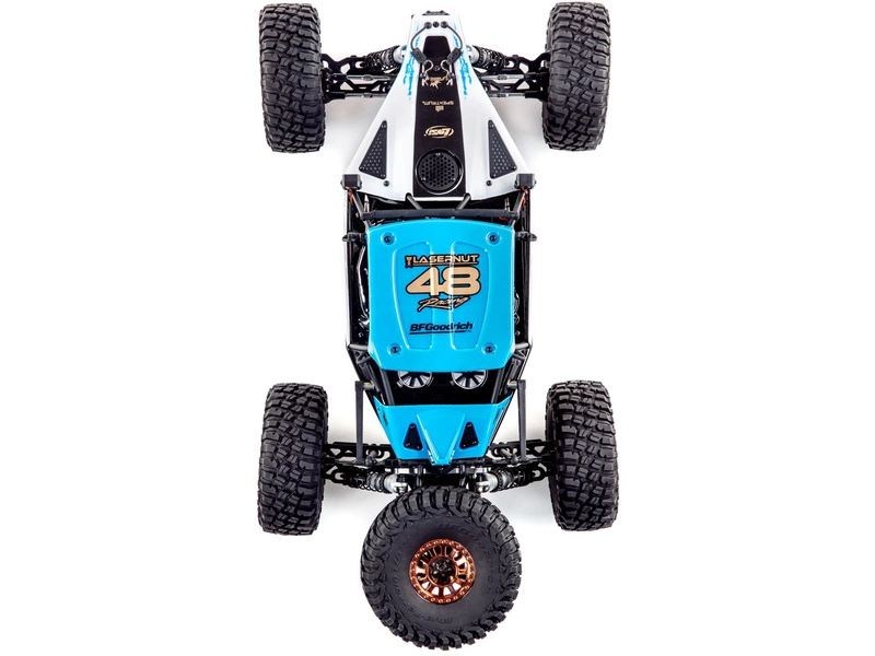 RC auto Losi Lasernut U4 1:10 4WD Smart RTR, modrá
