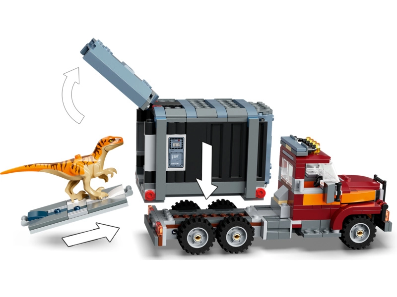 LEGO Jurassic World - Útěk T-rexe a atrociraptora