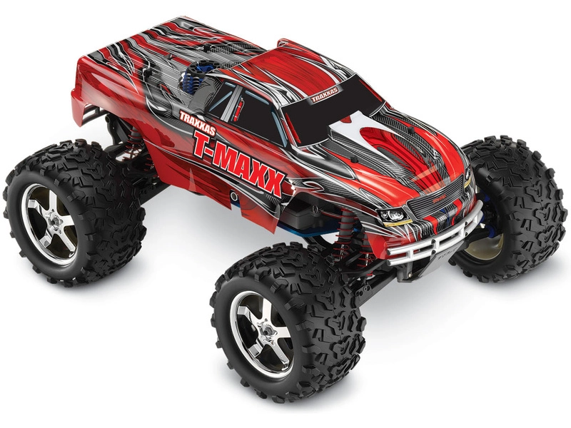 Traxxas Nitro T-Maxx 3.3 1:8 TQi bluetooth RTR červený
