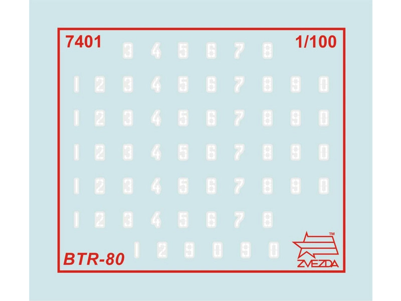 Zvezda Snap Kit – BTR-80 (1:100)