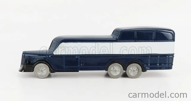 Officina-942 Om fiat Titano Bus Gran Turismo Panoramico Carrozzeria Varesina 1938 1:76 Modrá biela