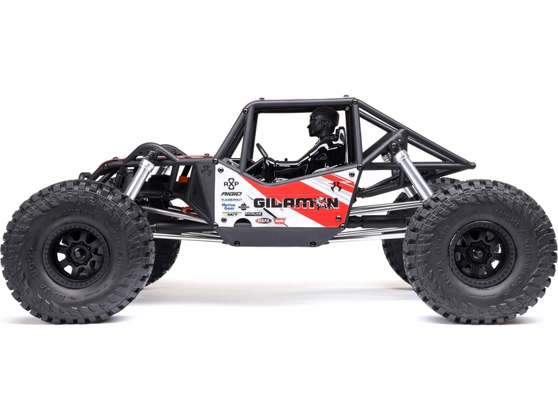 RC auto Axial Gilamon AXP8 2.2 1:8 4WD RTR, červená