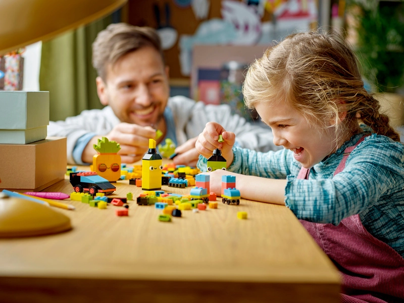 LEGO Classic - Neónová kreatívna zábava