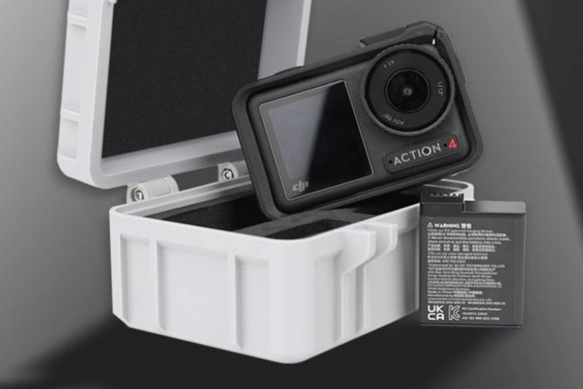 DJI Action 5 Pro / Action 4 / Action 3 - Gray Hardshell Case