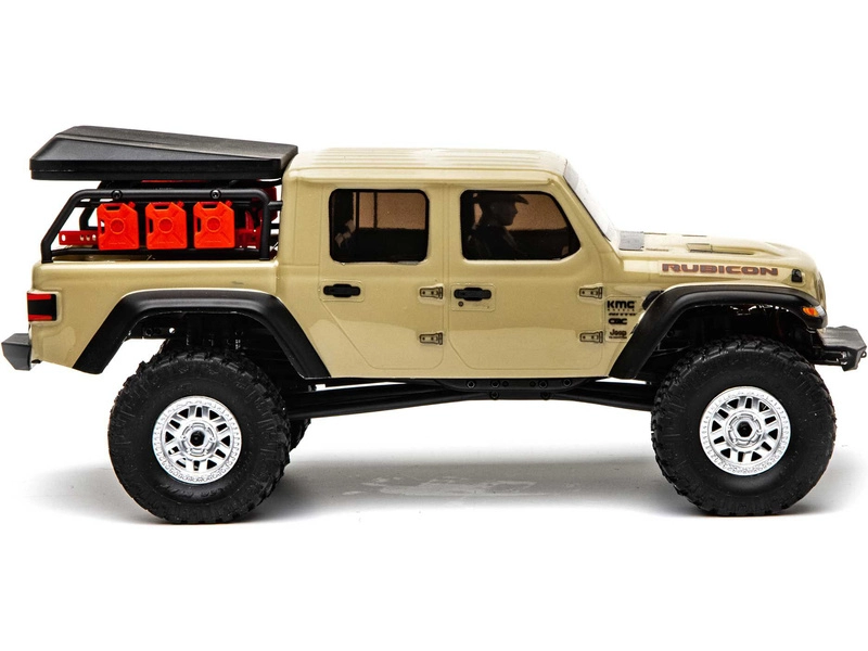 BAZAR – RC auto Axial SCX24 Jeep Gladiator 1:24 4WD RTR, krémová