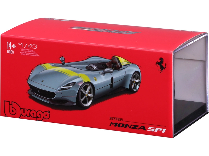 Bburago Signature Ferrari Monza SP1 1:43 strieborná