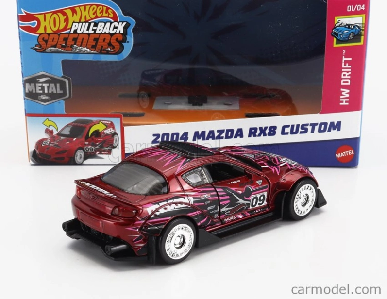 Mattel hot wheels Mitsubishi Set Assortment 12 Pieces Speeders Series 1:43 Různé