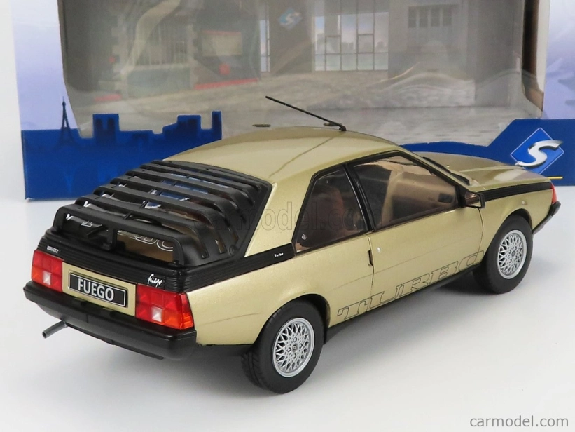 Solido Renault Fuego Gts Turbo Coupe 1980 1:18 Zlato
