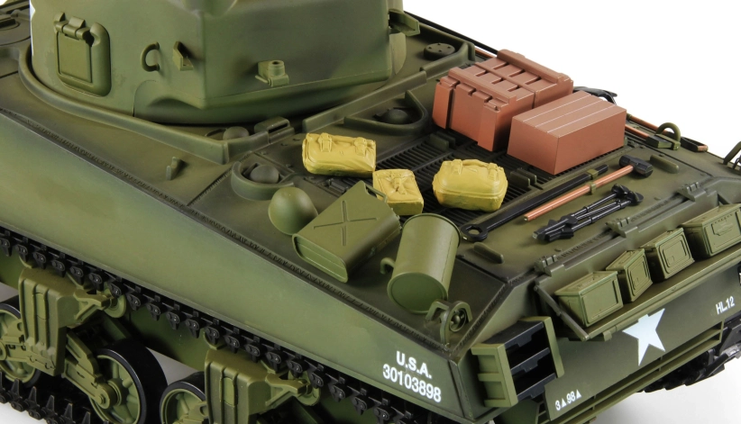 RC tank Sherman M4A3 1:16 BB IR