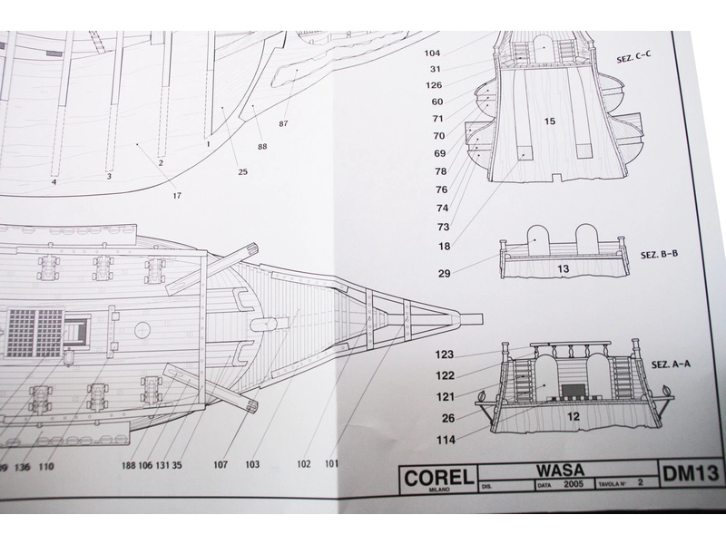 COREL Wasa 1626 1:75 kit