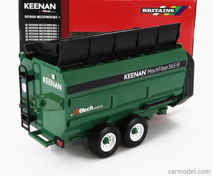 Britains Keenan Trailer Mechfiber 365 1:32 Zelená Černá