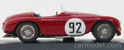 Art-model Ferrari 225s Touring N 92 12th Gp Montecarlo 1952 E.castellotti 1:43 Red