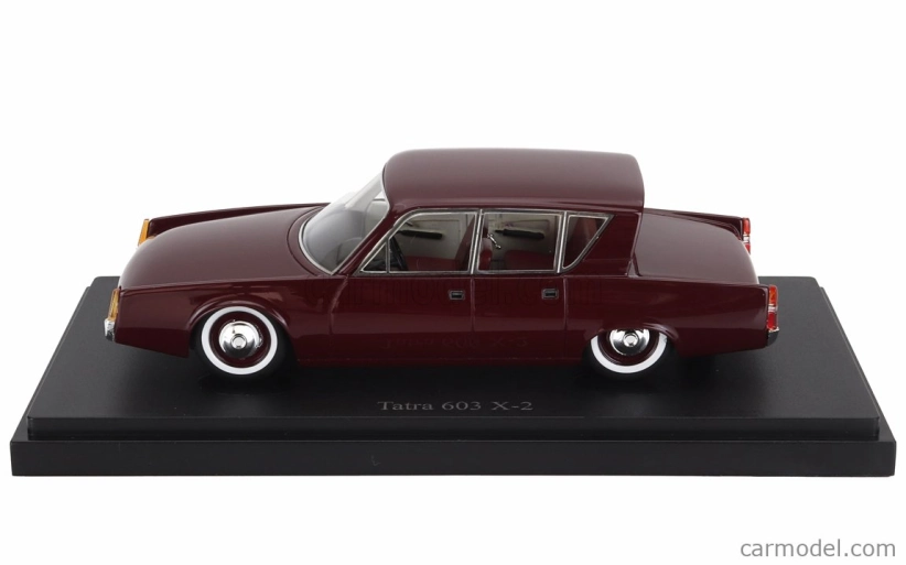 Autocult Tatra 603 X/2 Czech Republic 1966 With Usb Stick Digital Version Book Of The Year Catalogue 2024 1:43 Red