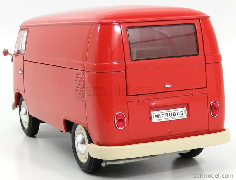 Welly Volkswagen T1 Van 1963 1:18 Červená