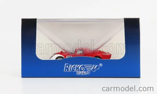 Ricko Alfa romeo 33.2 N 20 24h Daytona 1968 U.schutz - N.vaccarella 1:87 Červená Biela