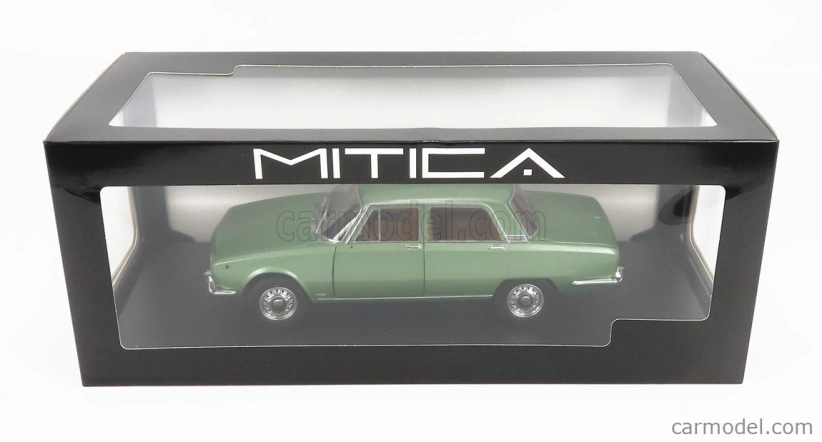 Mitica-diecast Alfa romeo 1750 Berlina 2-series 1969 1:18 Verde Oliva - Olive Green Met