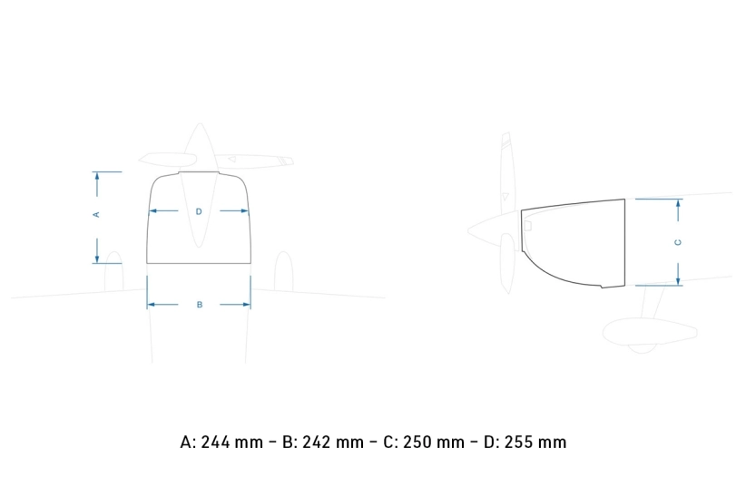 73" Laser 1850 mm 35cc zeleno-čierny