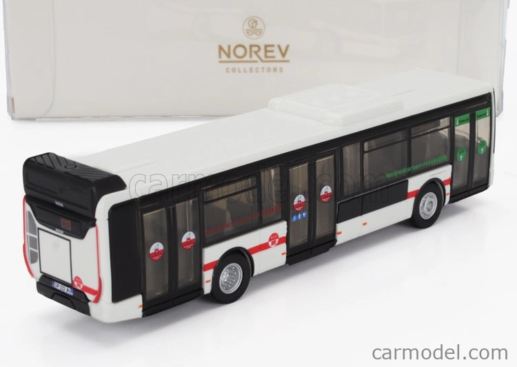 Norev Iveco fiat Urbanway Tcl C13 Bus 2013 1:87 Biela červená