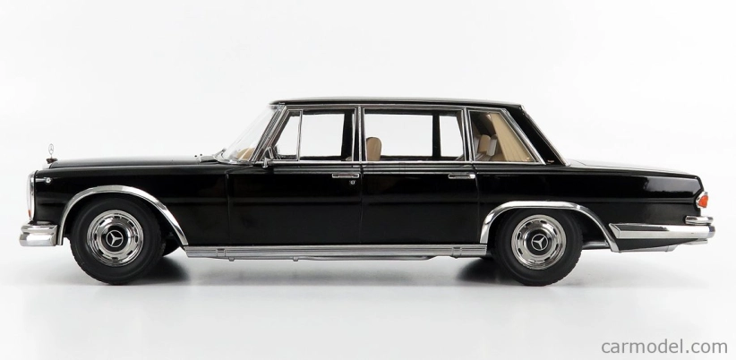 Mercedes Benz S-class 600 Pullman (w100) 1963 1:18 čierny