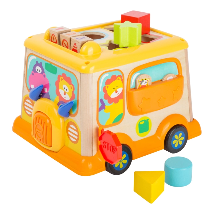 Malý nožný motorový školský autobus Cube