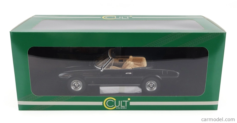 Cult-scale models Peugeot 504 Cabriolet Open 1983 1:18 Black