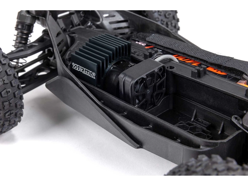 RC auto Arrma Typhon Grom 1:18 4WD Smart RTR, červené