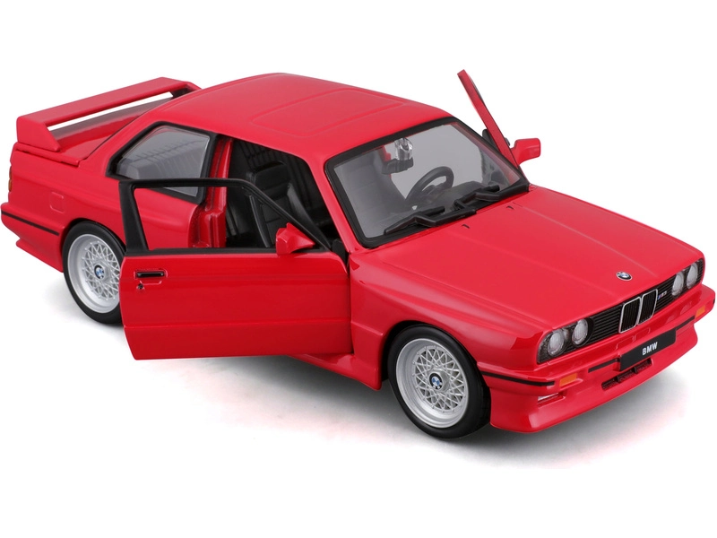 Bburago BMW radu 3 M3 1988 1:24 červená