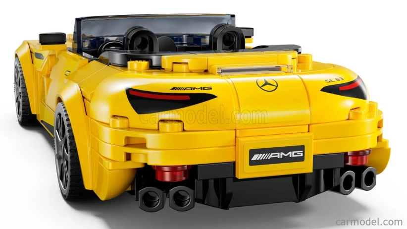 Lego Mercedes benz Lego - Sada 2x Trieda G G63 Amg 2020 + Trieda S Sl63 Amg Spider 2022 Žltá čierna