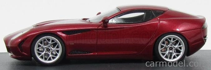 Modely v mierke Matrix Zagato Perana Z-one Coupe 2009 1:43 Red Met