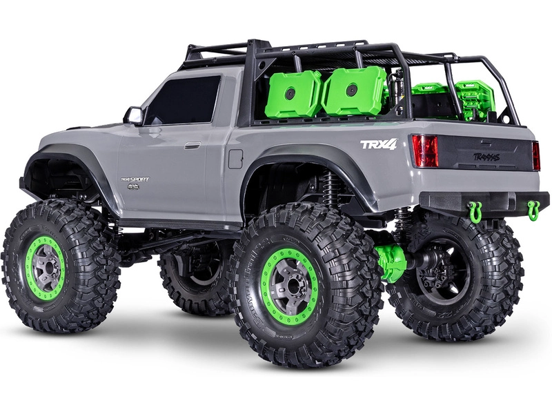 RC auto Traxxas TRX-4 Sport High Trail Edition 1:10 RTR, sivé