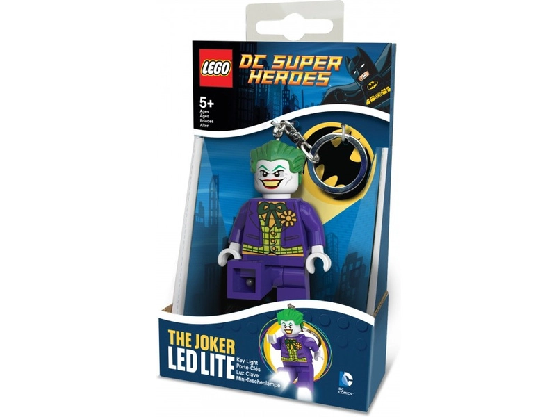 LEGO svítící klíčenka - Super Heroes Joker