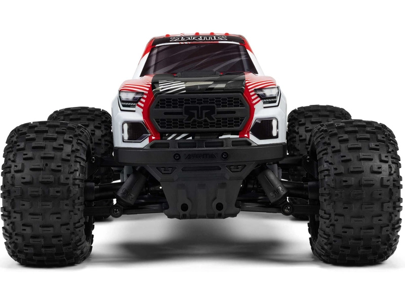 RC auto Arrma Granite 223S BLX 1:10 4WD RTR DSC, červená