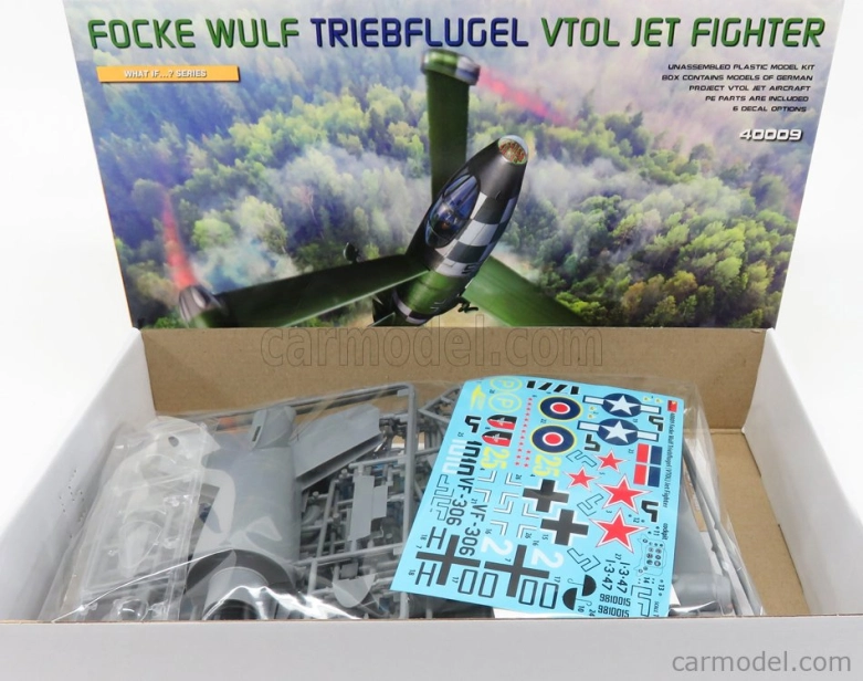 Miniart Focke-wulf Triebflugen Vtol Jet Fighter 1:35 /