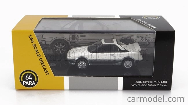 Paragon-models Toyota Mr2 Mki Lhd 1985 1:64 Bílá