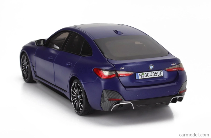 Minichamps BMW radu 4 I4 M50 (g26) 2022 1:18 Matt Blue