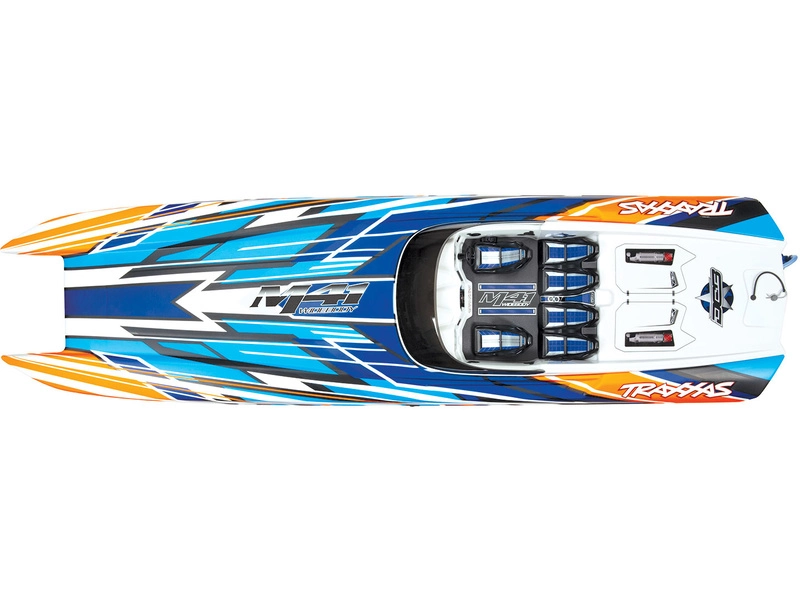 RC loď Traxxas DCB M41 RTR, červená