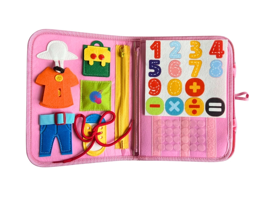 2Kids Toys Senzorická busy kniha Jedonorožec 1